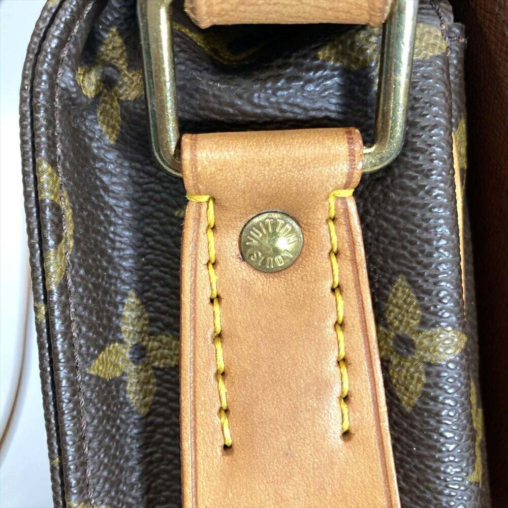 LOUIS VUITTON Brown Monogram Canvas Shoulder Bag - Picture 10 of 16